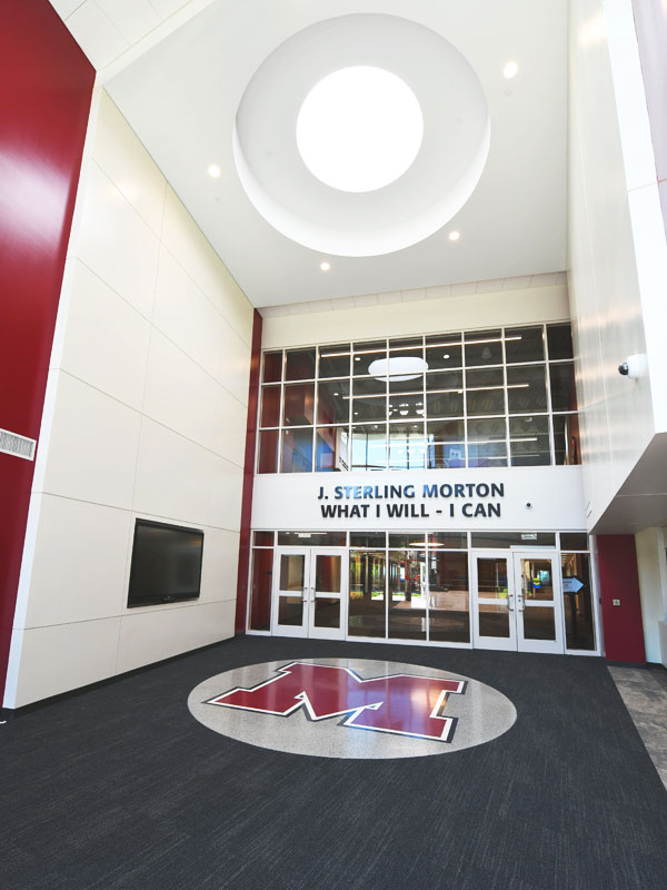 Chicago area K-12 school entryway acoustics
